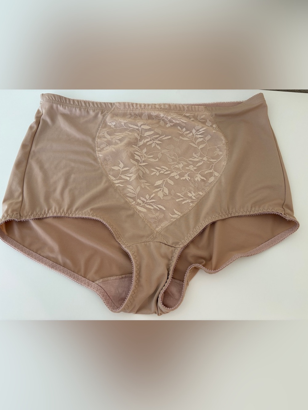 Bali 8710 Shapewear Moderate Control Tummy Panel Brief MEDIUM 2X Beige